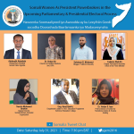 Somali Women As Persistent Powerbrokers in the upcoming parliamentary & Presidential Electoral Process
